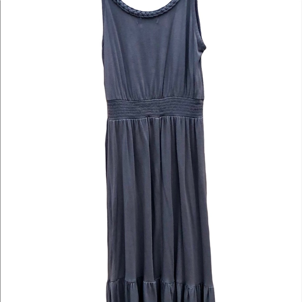 Old Navy Dress sleeveless Tiered Woven Rope Solid Sz.small